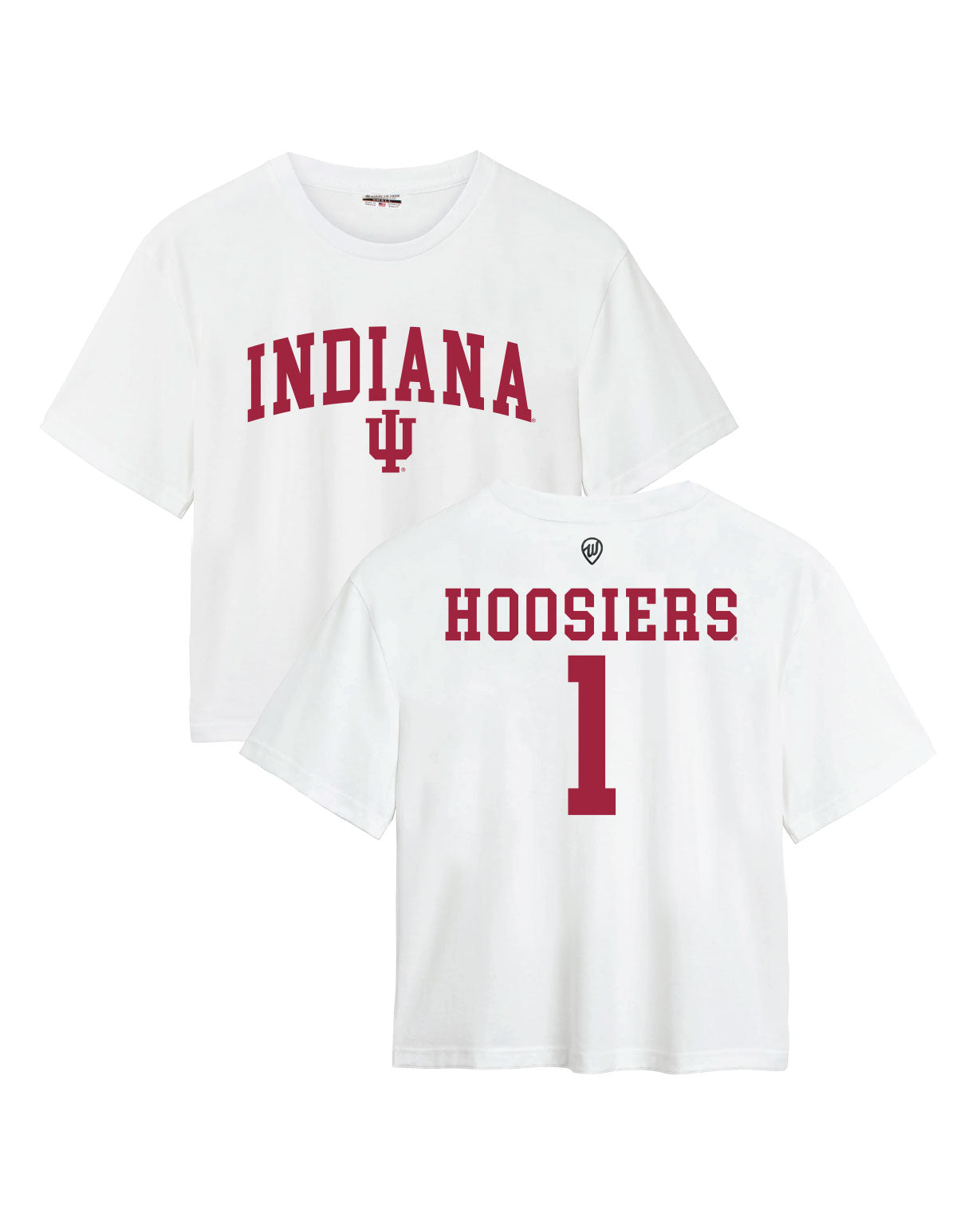 Indiana Hoosiers Jersey Cotton Easy Tee