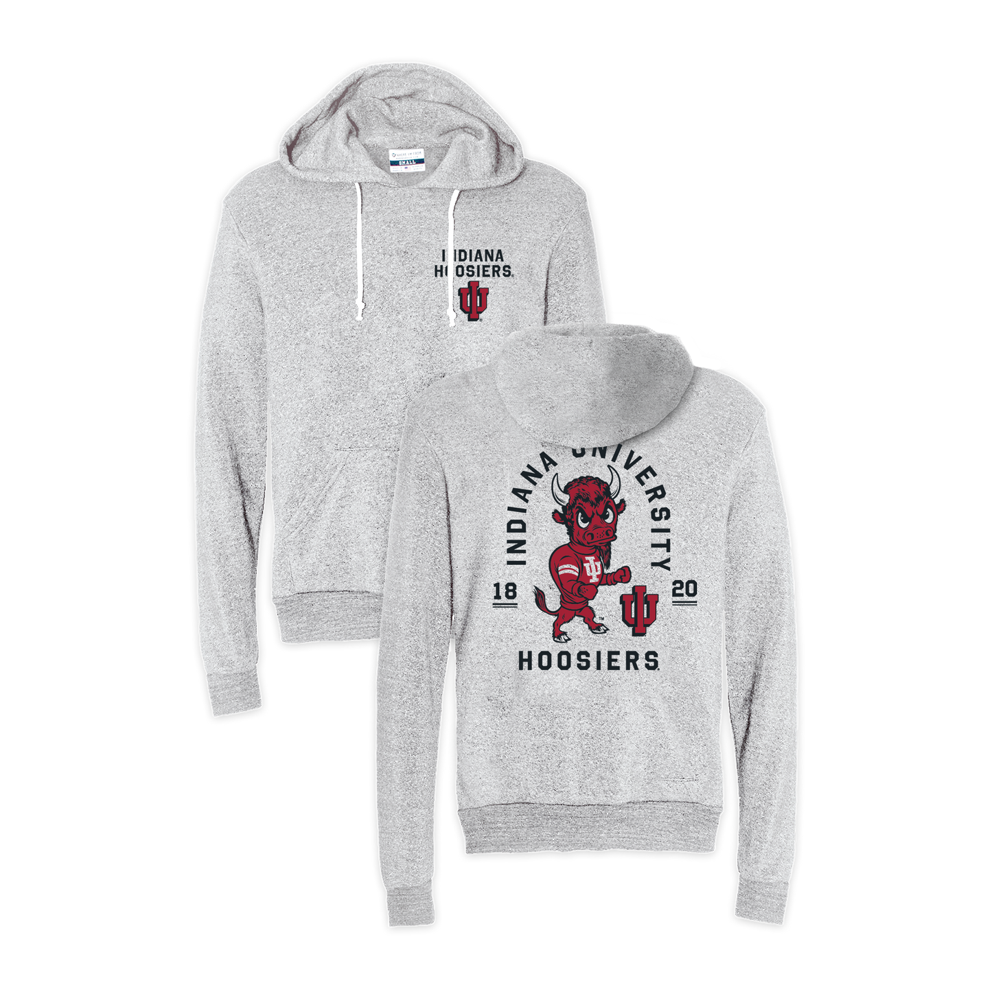 Indiana Hoosiers Vintage Buffalo Hoodie