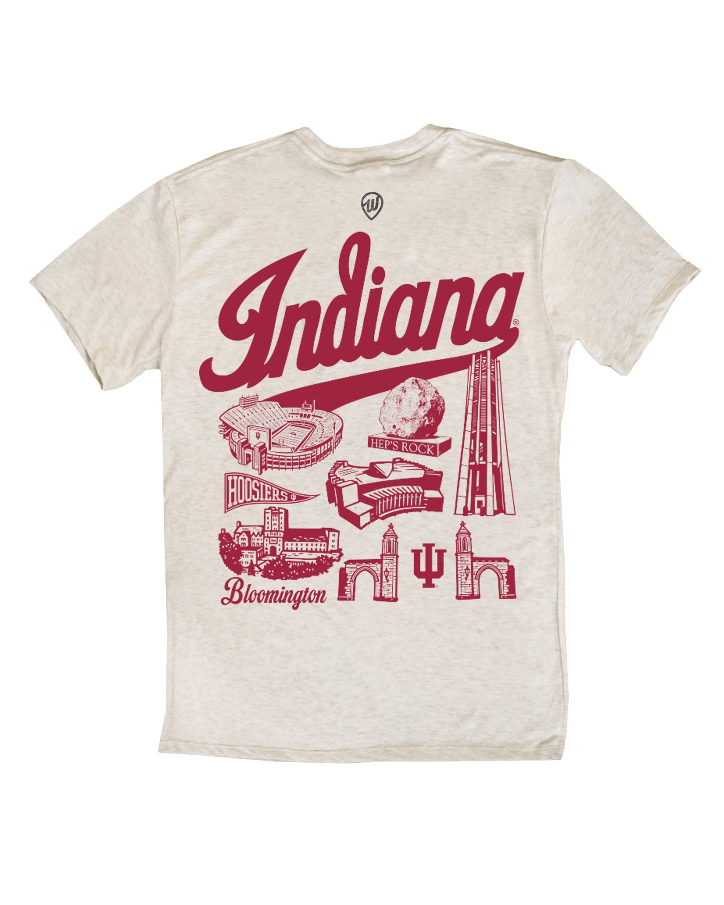 Indiana Icons F/B Tee