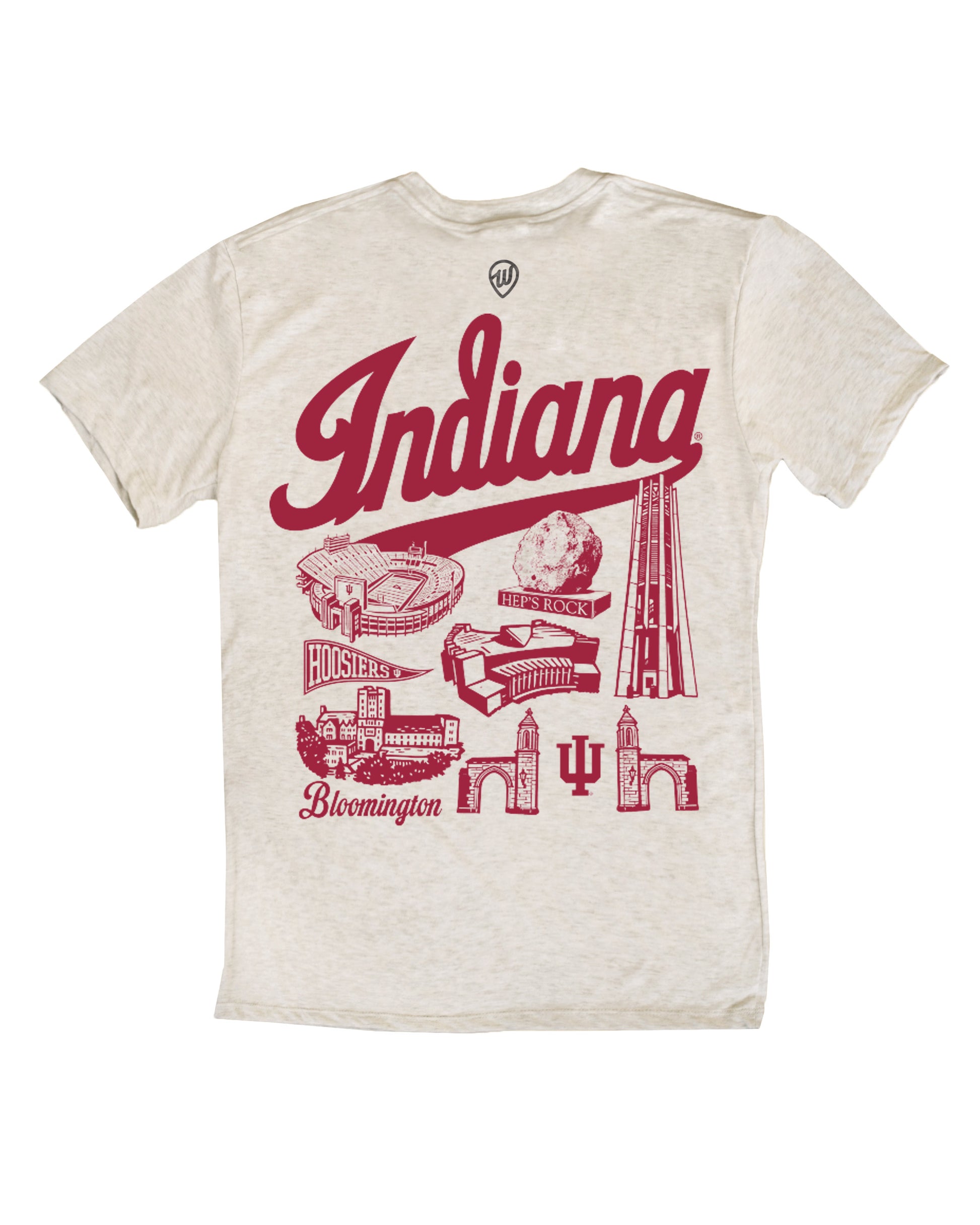 Indiana Icons F/B Tee
