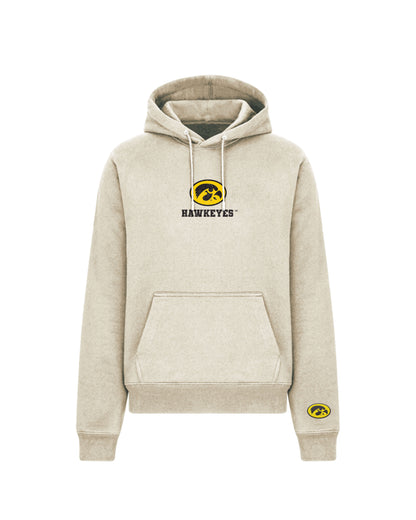 Iowa Hawkeyes Patch Cotton Hoodie