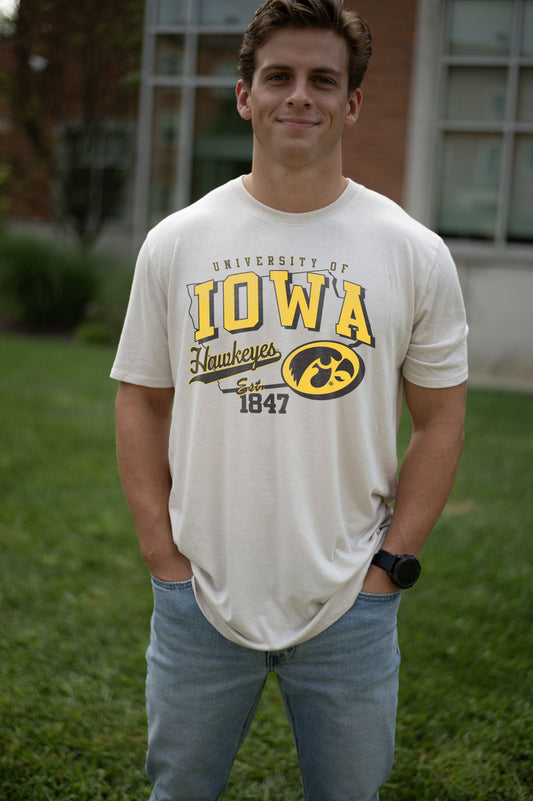 University of Iowa Est. 1847 Tee