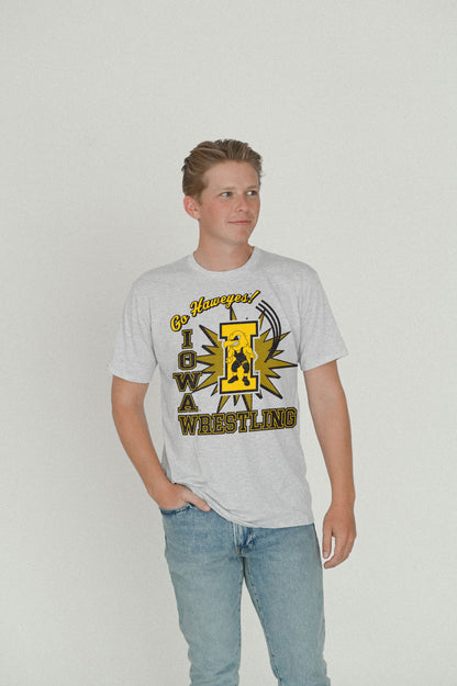 Go Hawkeyes! Iowa Wrestling Tee