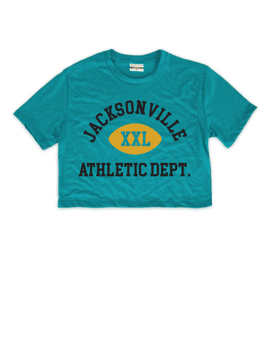 Jacksonville Athletic Department Cropped Tee