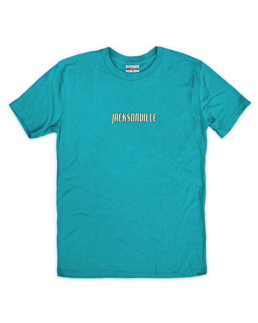 Jacksonville Duval Skyline Front/Back Tee