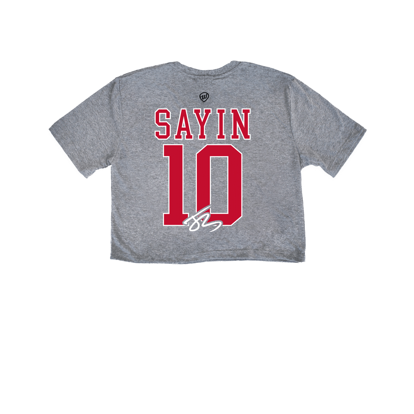 Julian Sayin Ohio State Jersey Cropped Tee