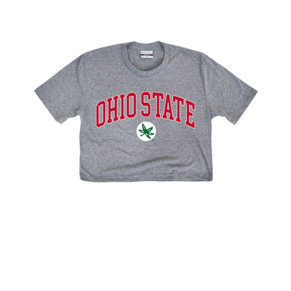 Julian Sayin Ohio State Jersey Cropped Tee