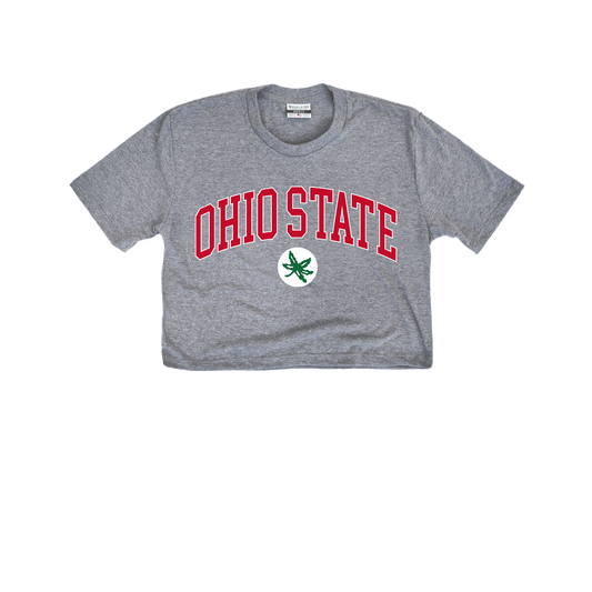 Julian Sayin Ohio State Jersey Cropped Tee