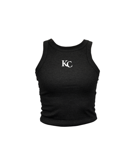 KC Embroidered High Neck Tank