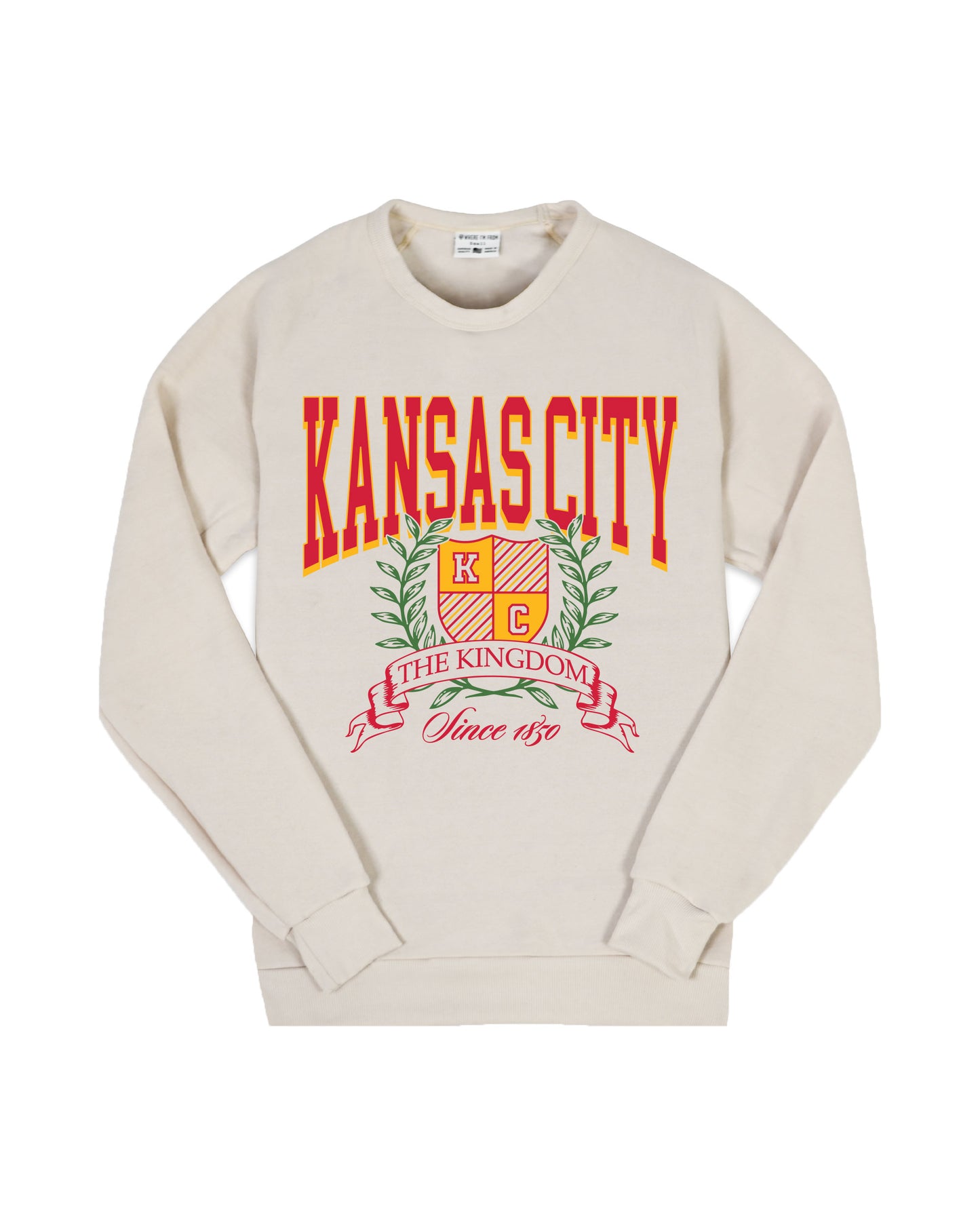 Kansas City Crest Crew Sweatshirt