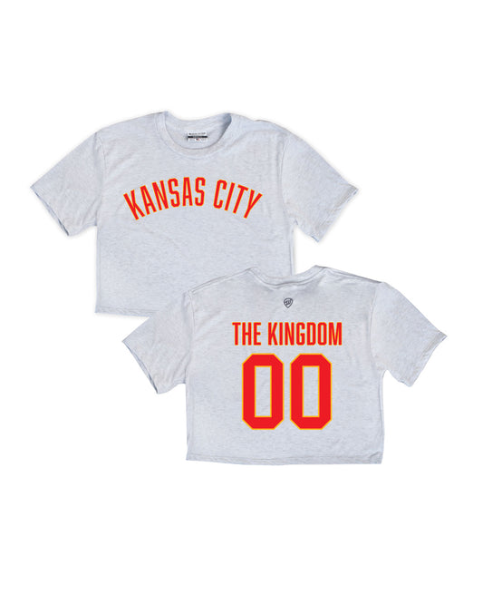 Kansas City Jersey Front/Back Cropped Tee