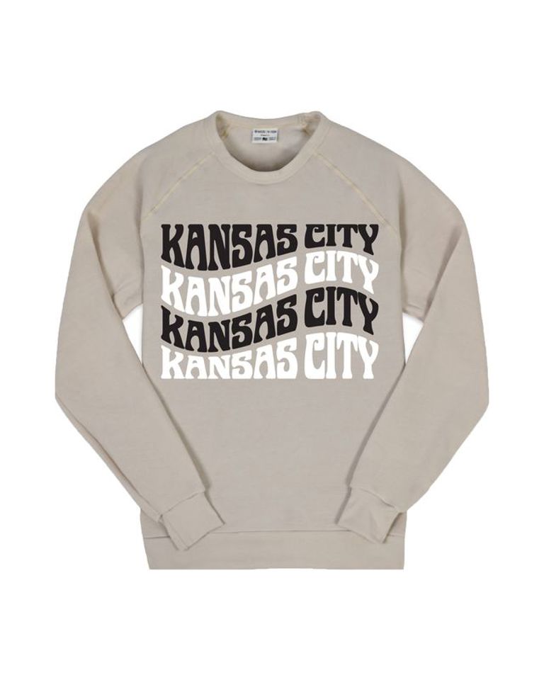 Kansas City Wavy Crew Sweatshirt