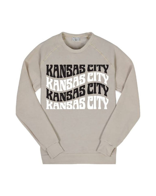 Kansas City Wavy Crew Sweatshirt