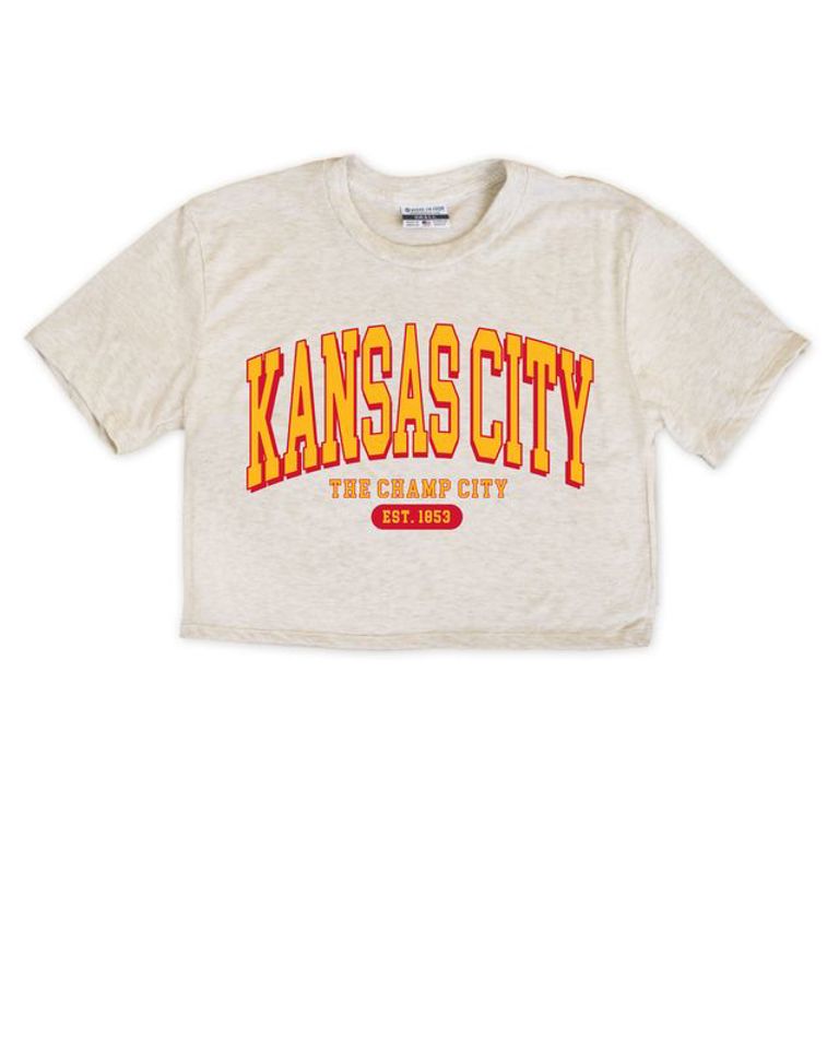 KC Champ City Cropped Tee