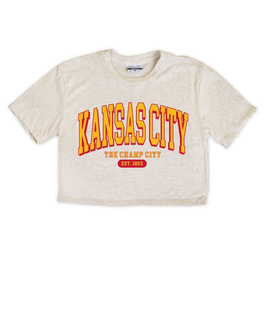 KC Champ City Cropped Tee