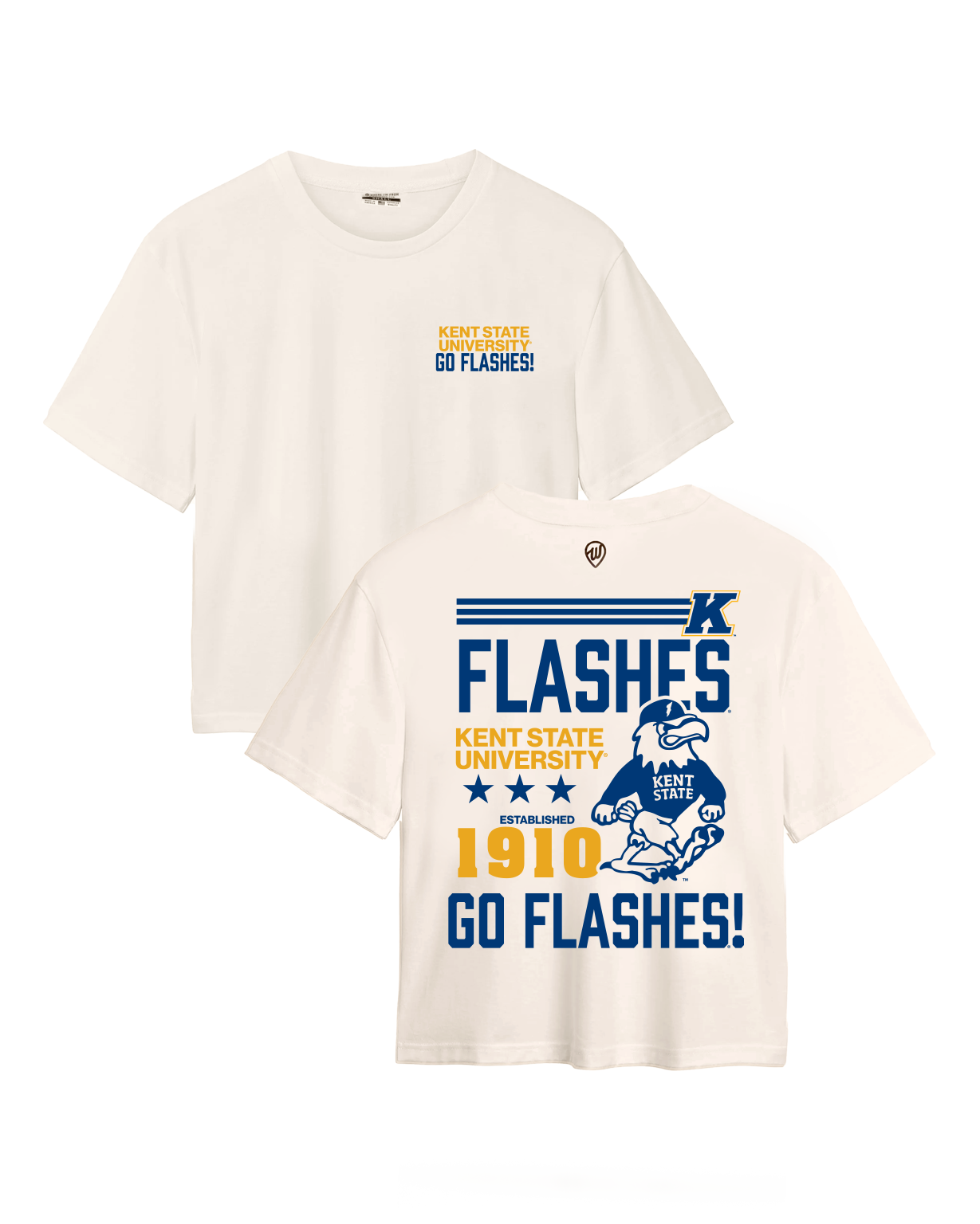Kent State University Retro Easy Tee