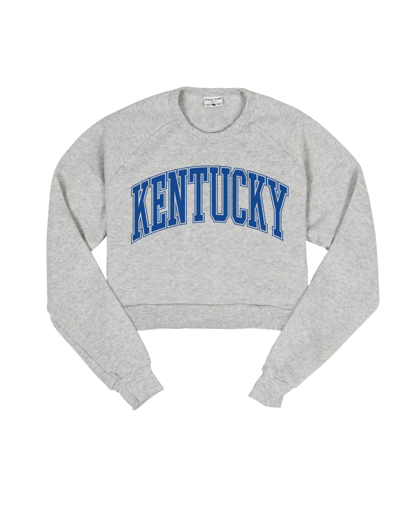 Kentucky Arch Cropped Crew Sweatshirt