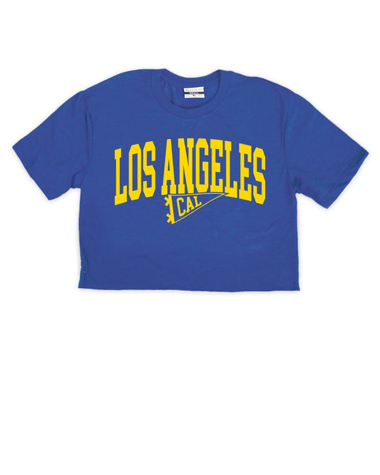 Los Angeles Pennant Cropped Tee