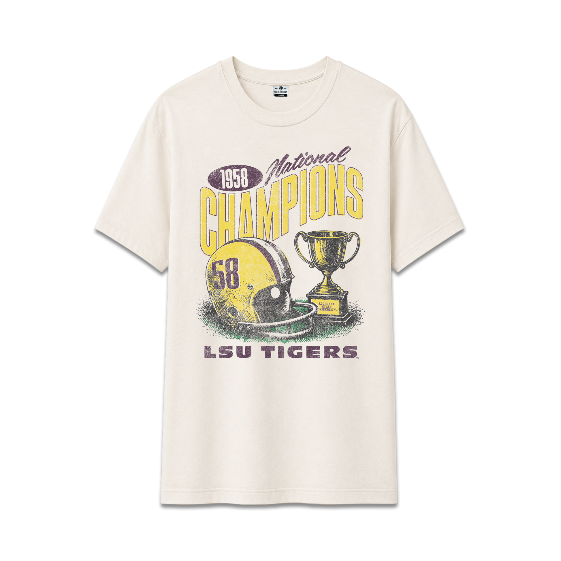 LSU 1958 Championship Tee