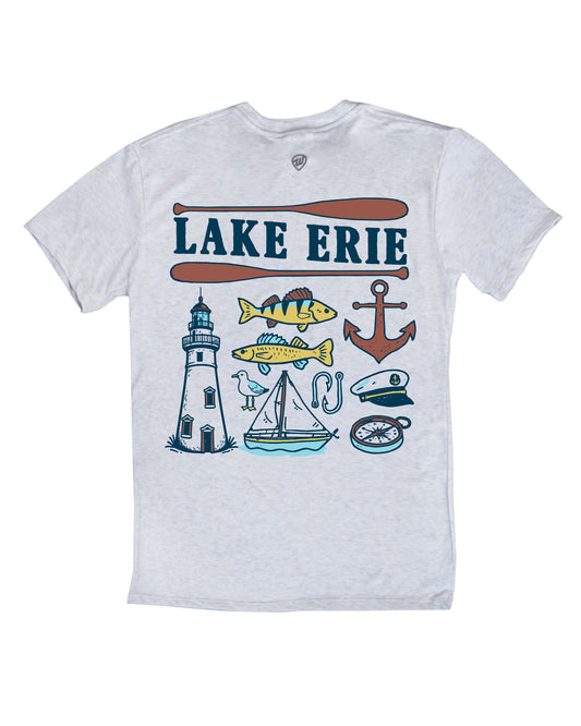 Lake Erie Icons Tee