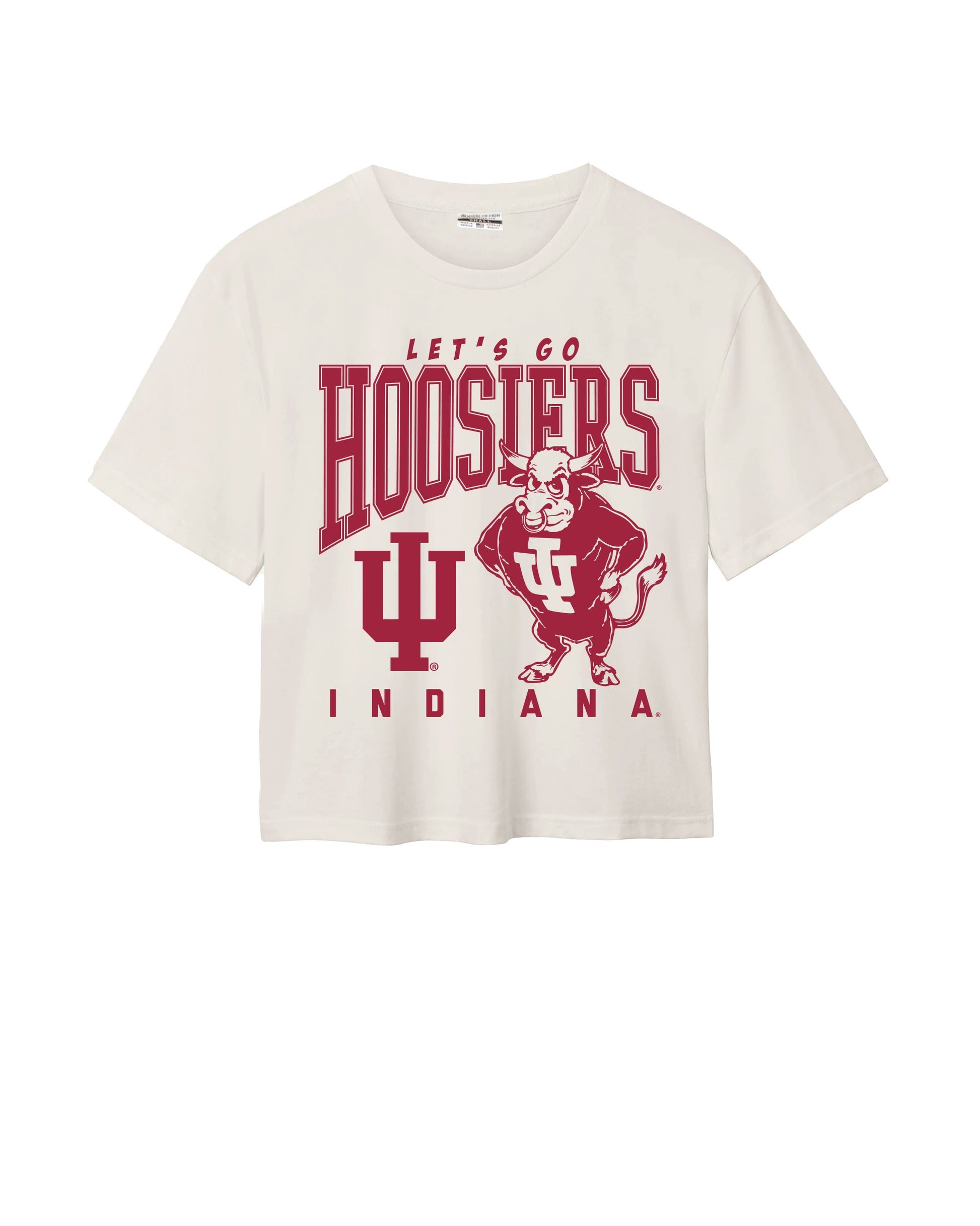 Let's Go Hoosiers Cotton Easy Tee