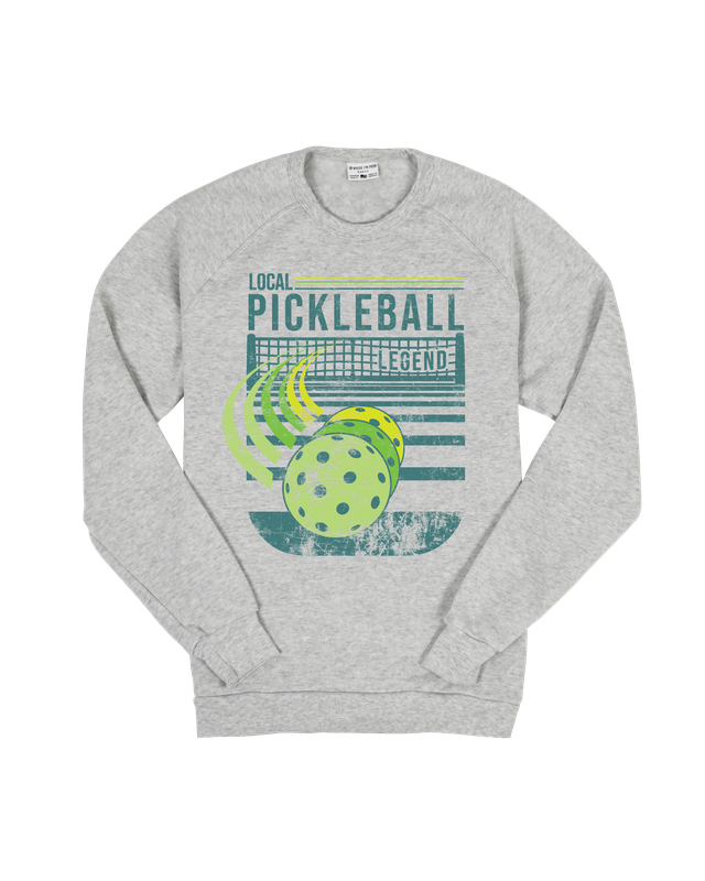 Local Pickleball Legend Crew Sweatshirt