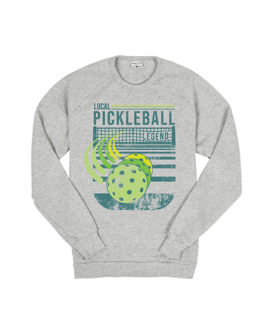 Local Pickleball Legend Crew Sweatshirt