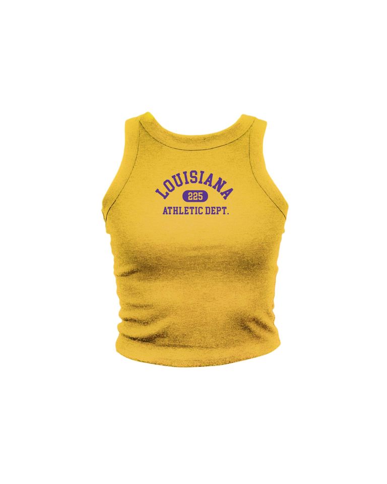 Louisiana Athletic Department High Neck Tank