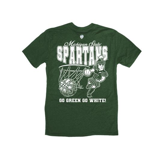 Michigan State Basketball Front/Back Tee