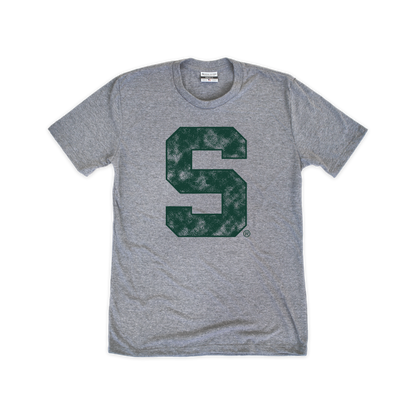 MSU Block S Tee