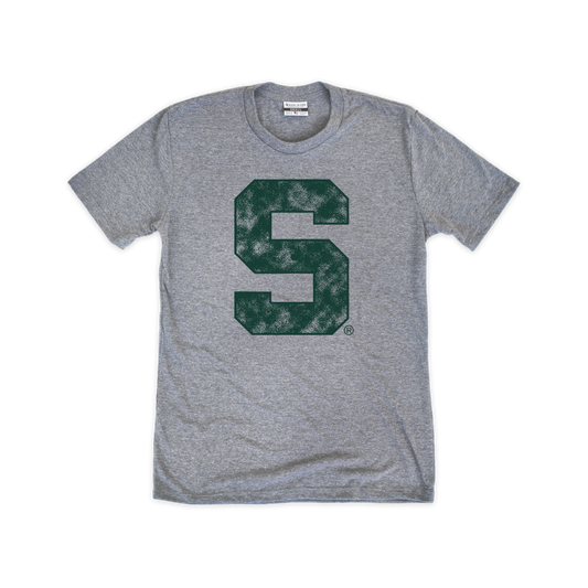 MSU Block S Tee