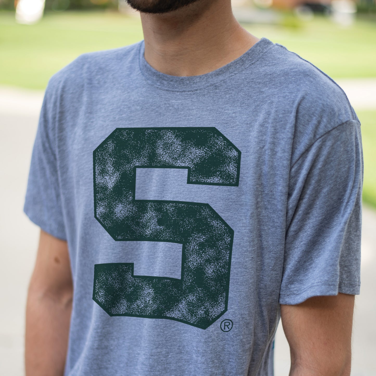 MSU Block S Tee