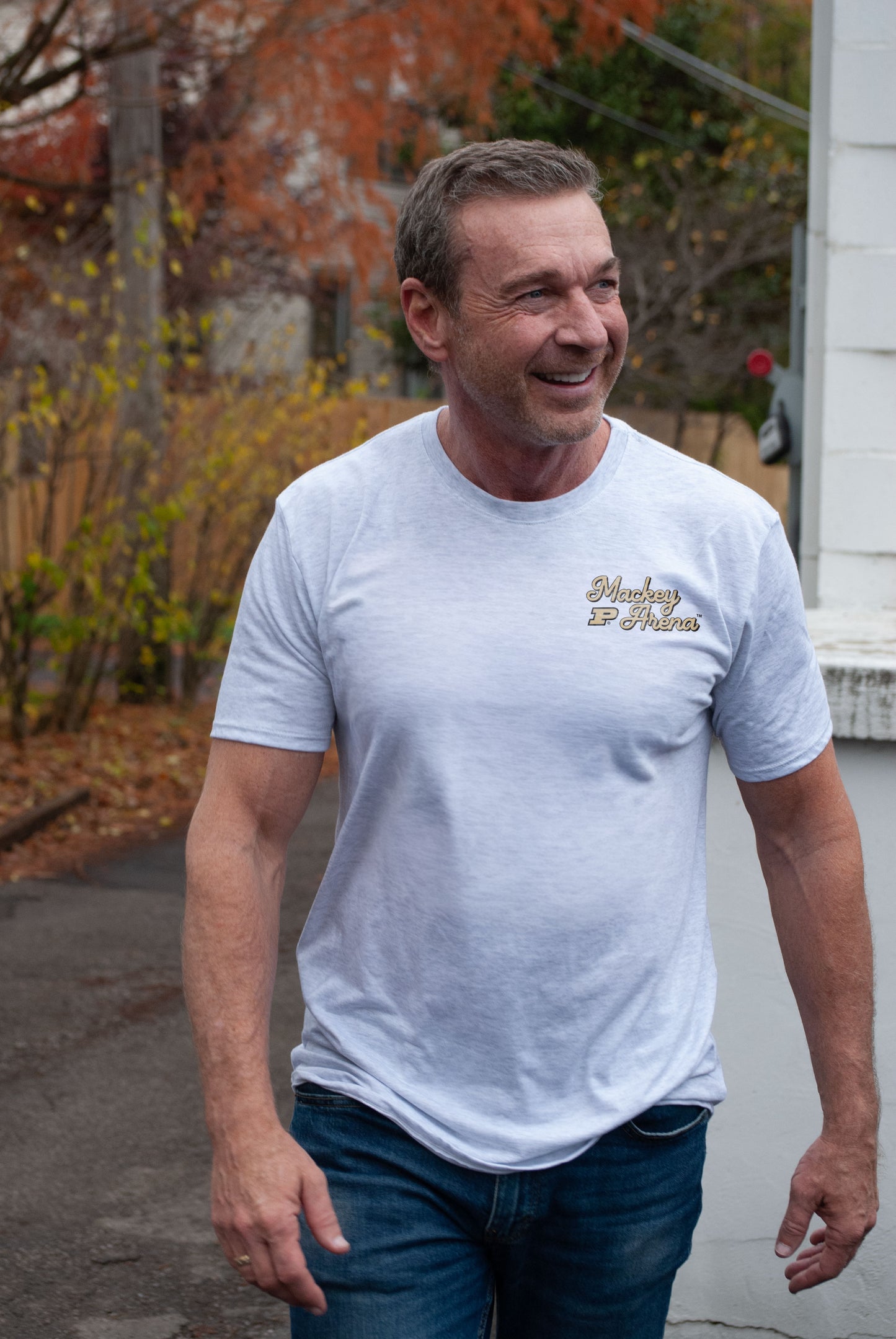 Purdue Mackey Arena F/B Tee