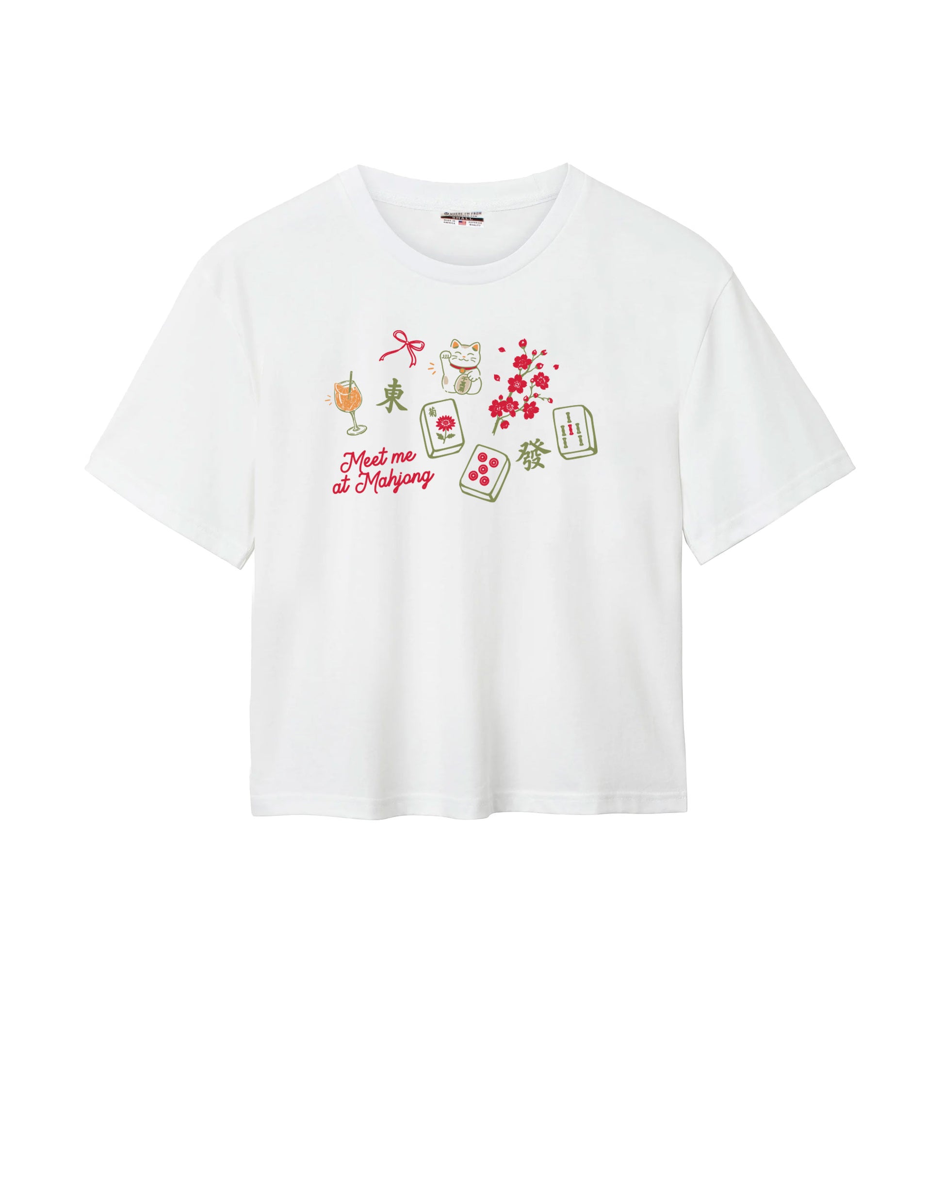 Mahjong Icons Easy Tee