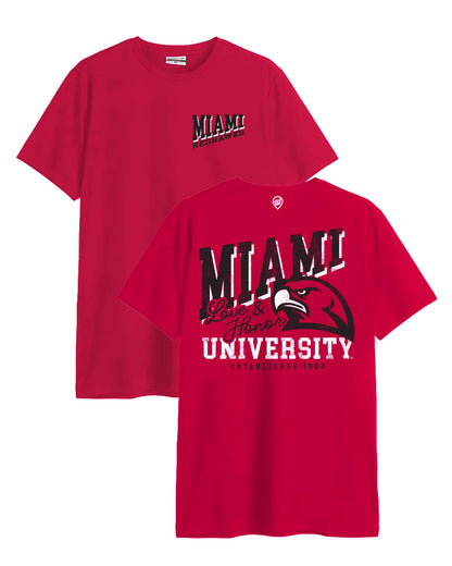 Miami University Redhawks Cotton Tee