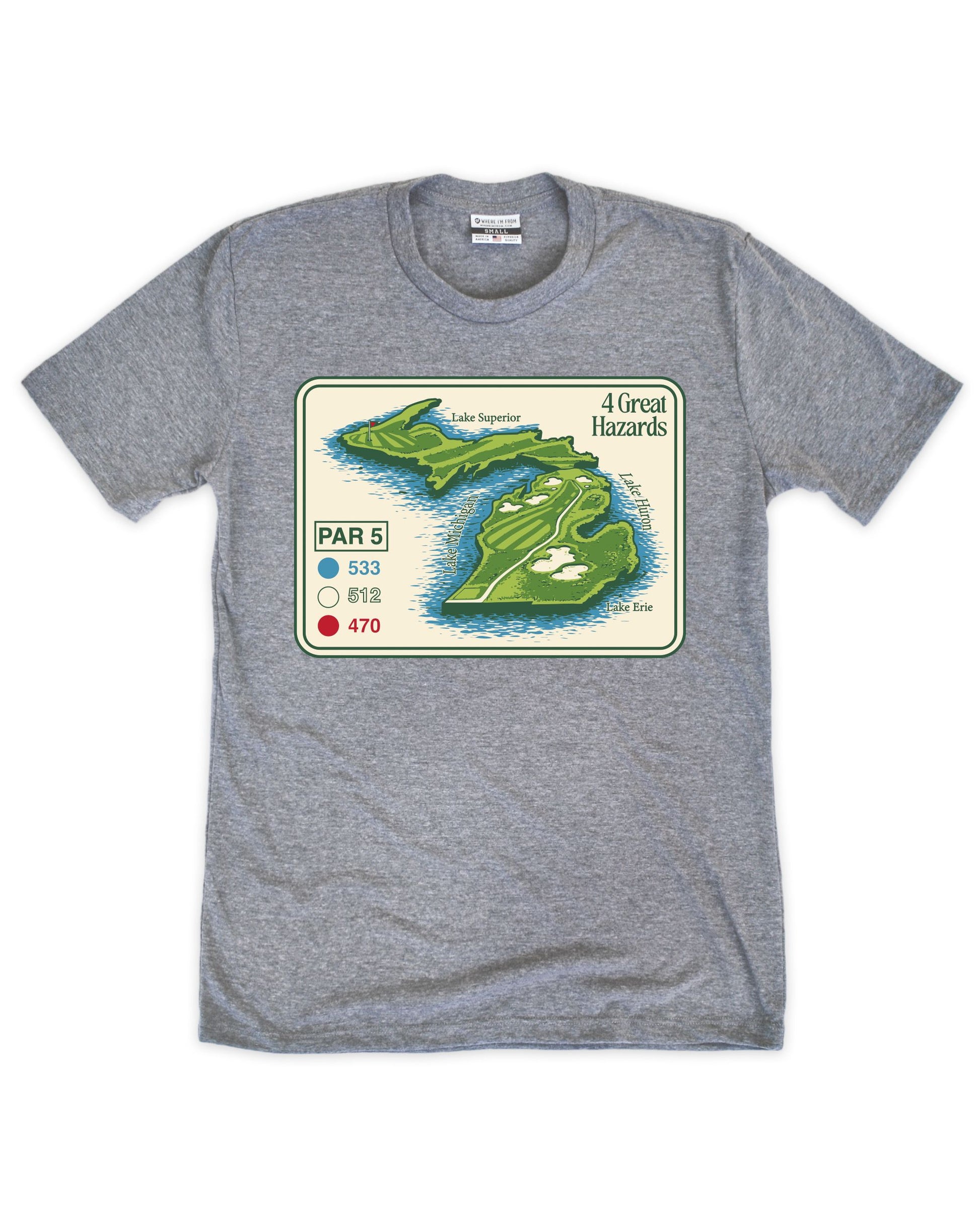 Michigan Golf Course Tee