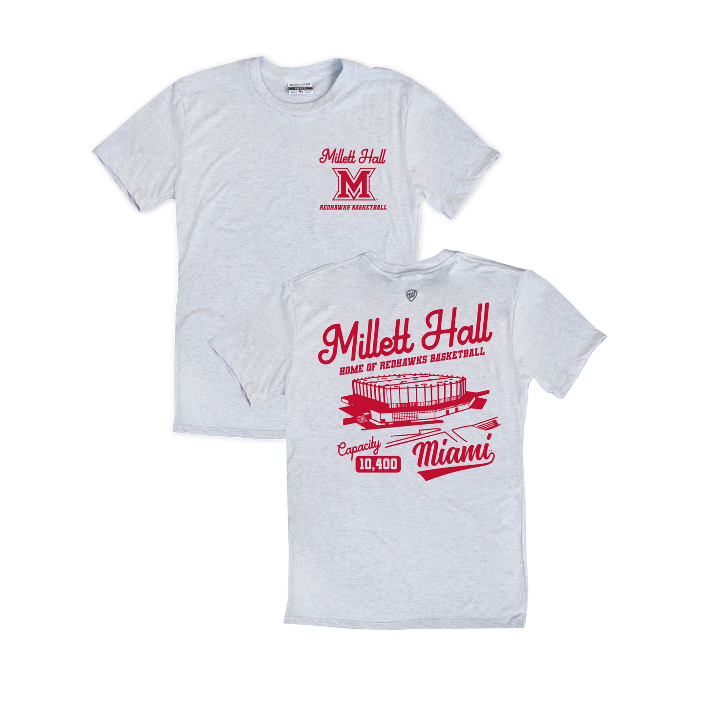 Miami University Millett Hall Tee