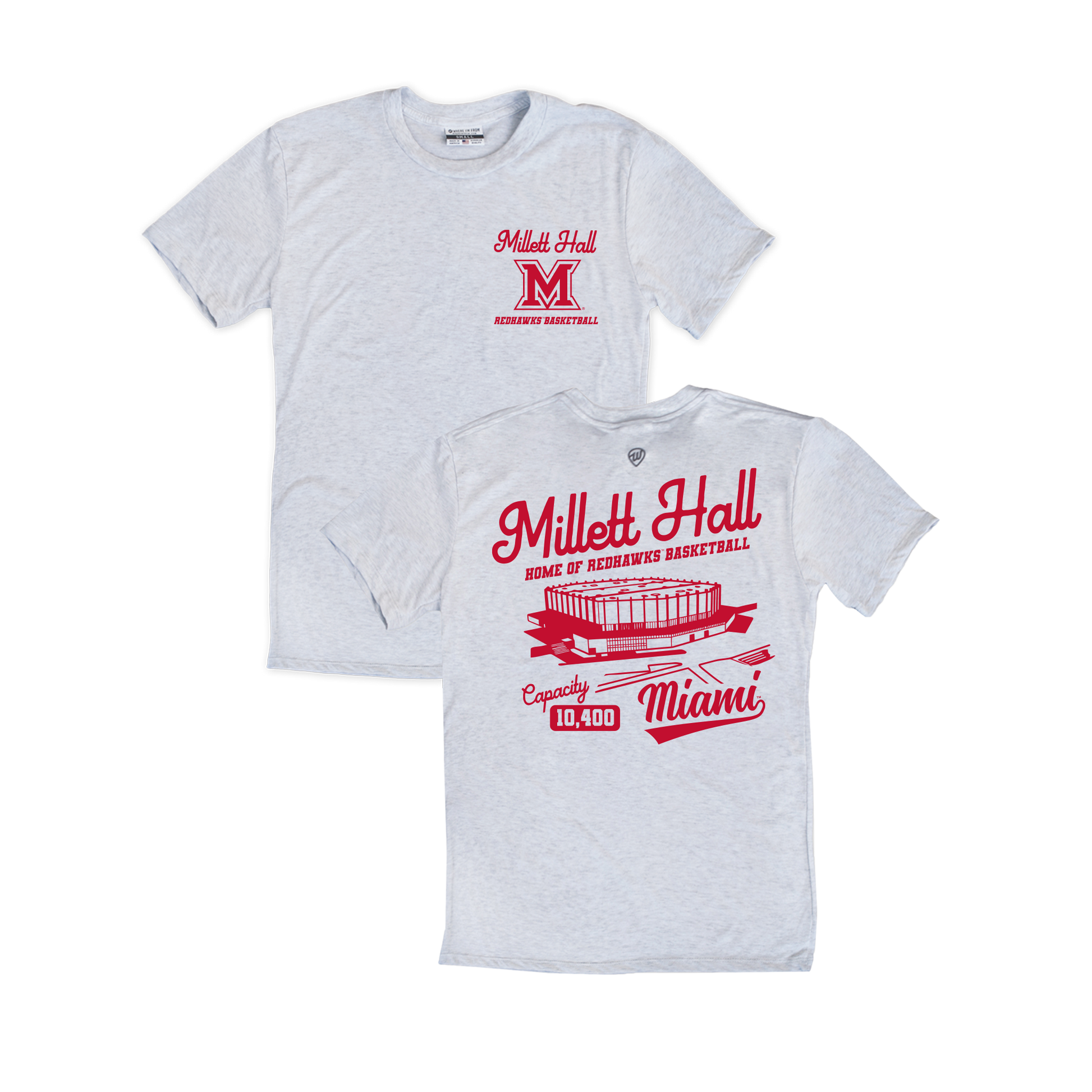 Miami University Millett Hall Tee