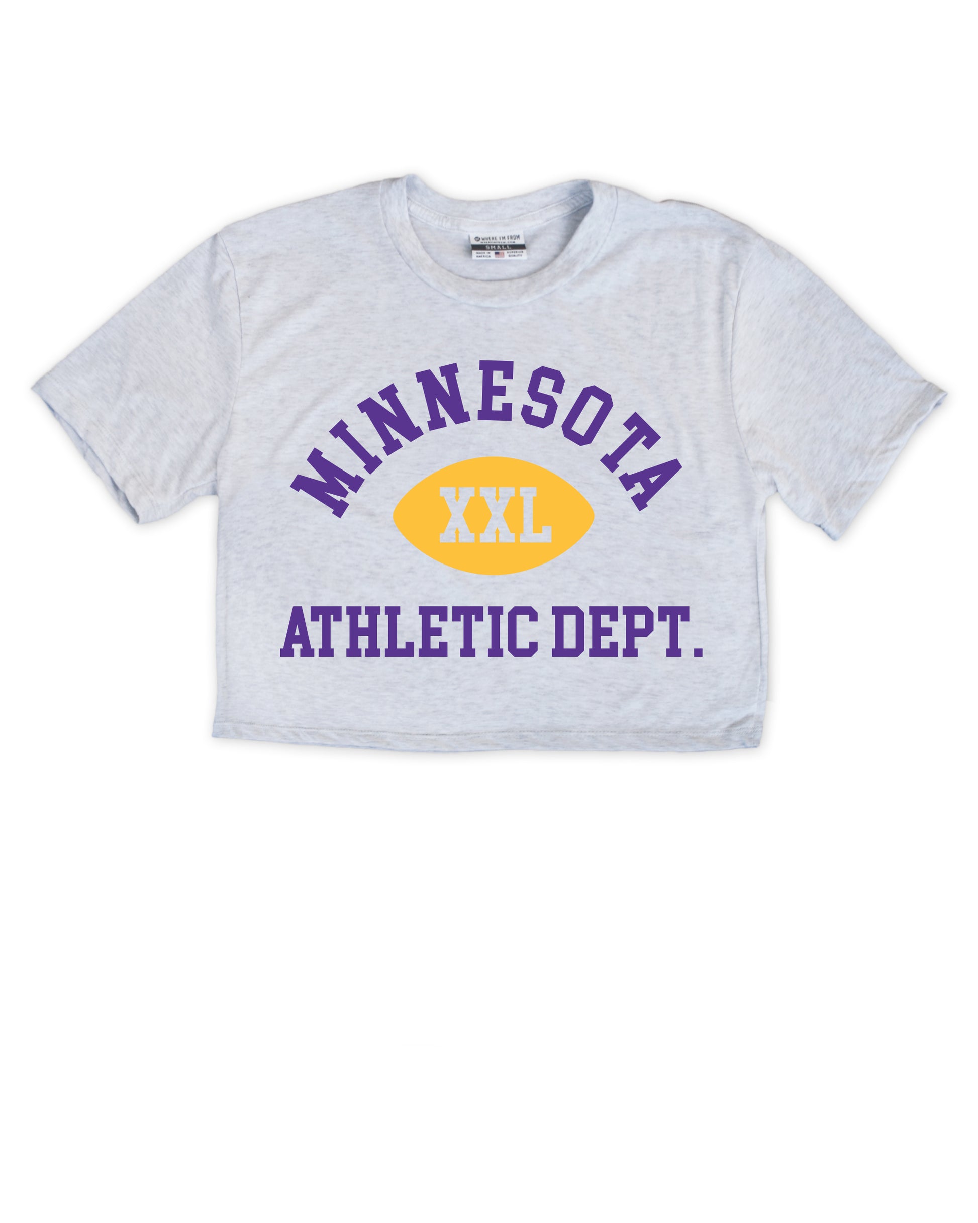 Minnesota Athletic Dept. Cropped Tee