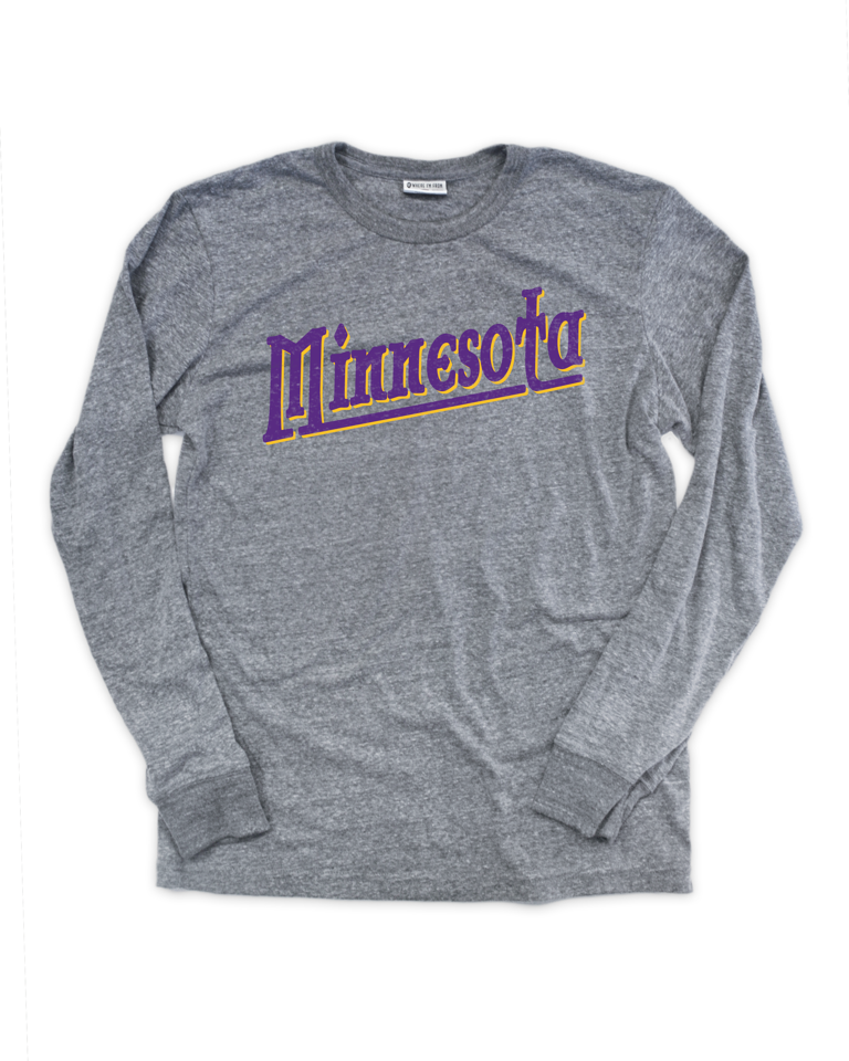 Minnesota Script Longsleeve
