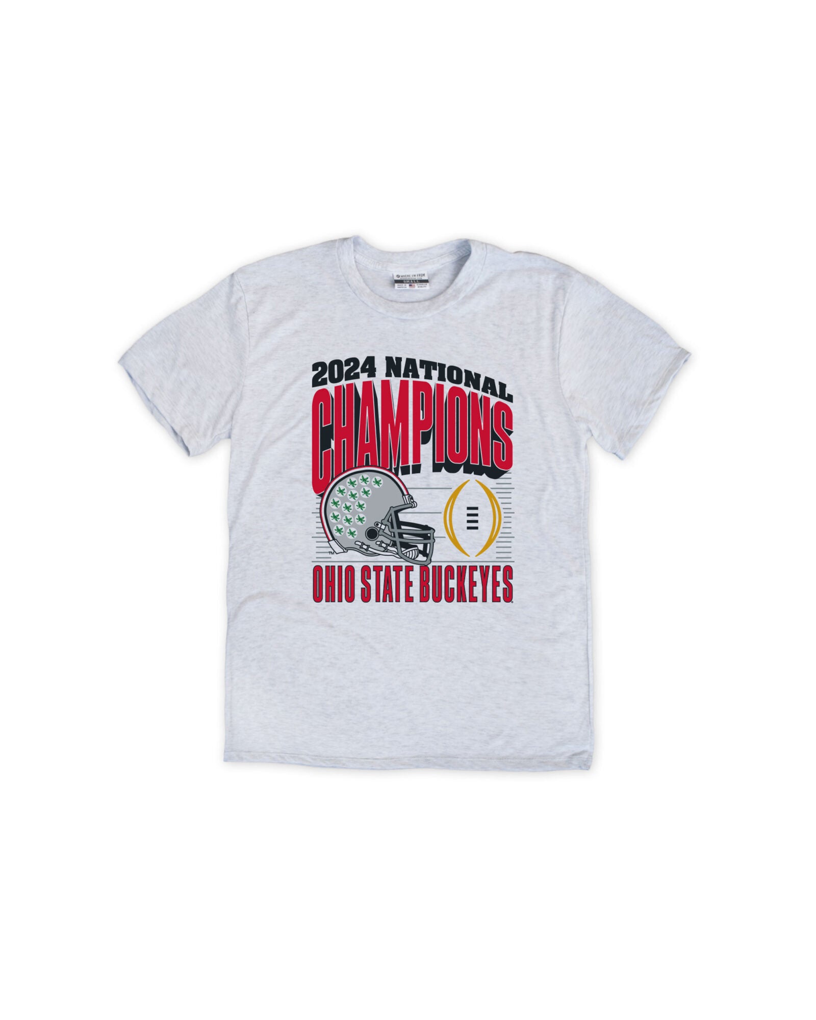 Ohio State Buckeyes College Football Playoff 2024 National Champions Toddler Tee