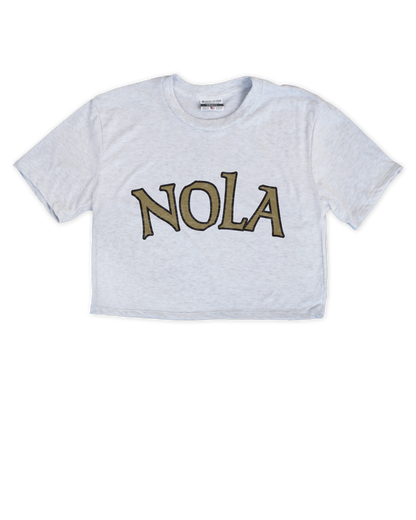 Nola Jersey Cropped Tee