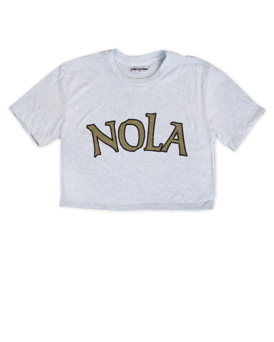Nola Jersey Cropped Tee