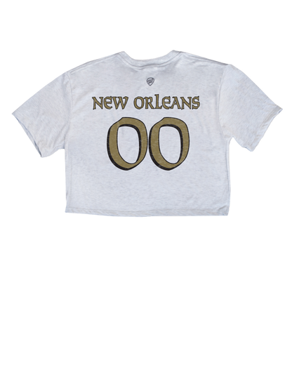 Nola Jersey Cropped Tee