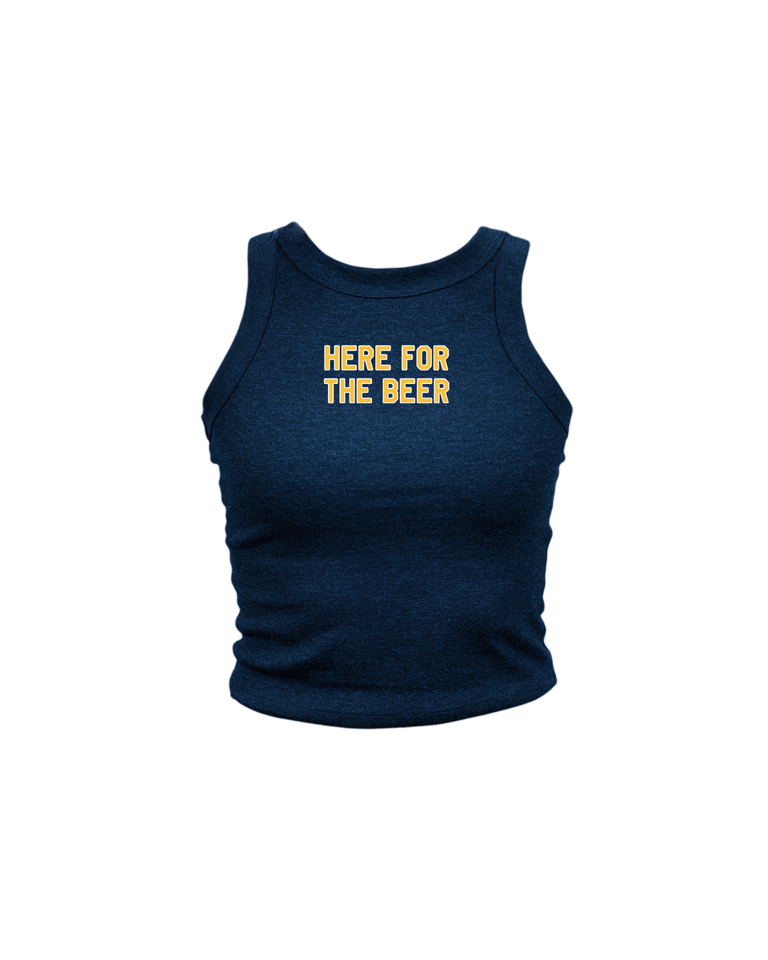 Nash Here for the Beer High Neck Tank