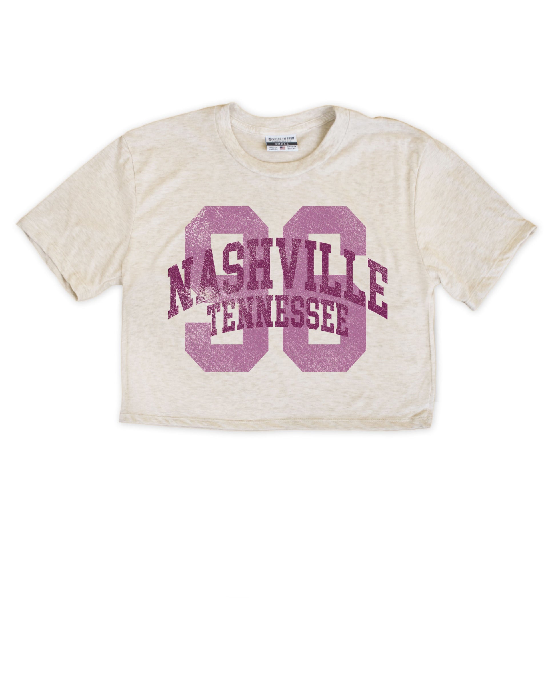 Nashville 96 Cropped Tee