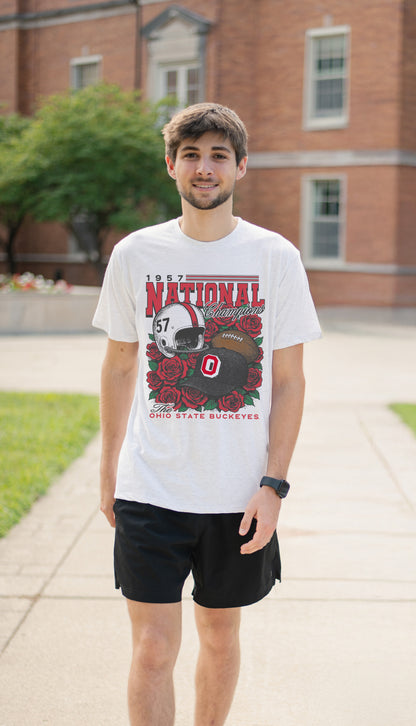 OSU National Champs Roses Cotton Tee