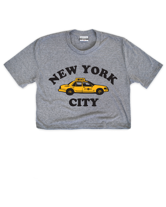 NYC Taxi Cropped Tee
