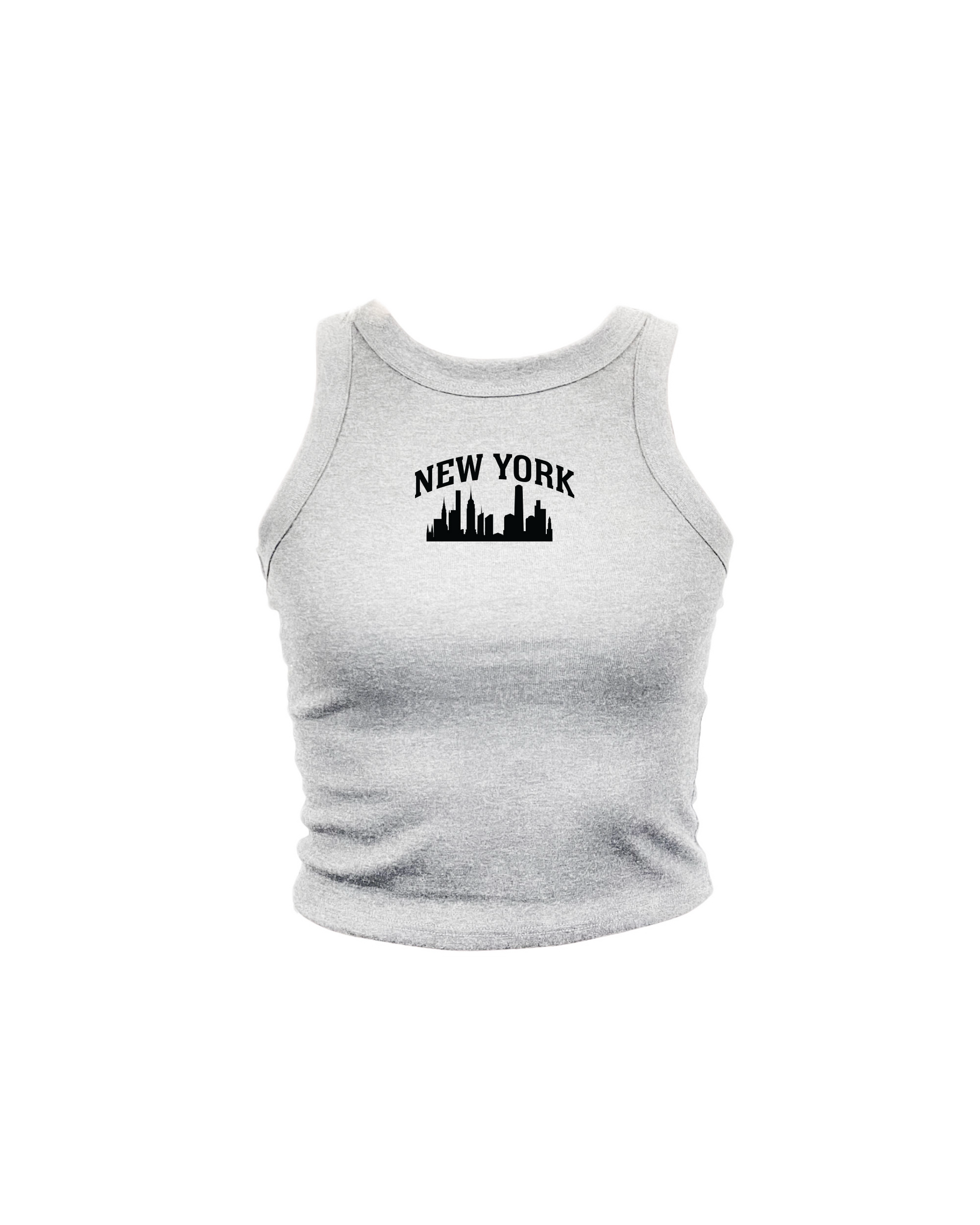 New York Skyline High Neck Tank