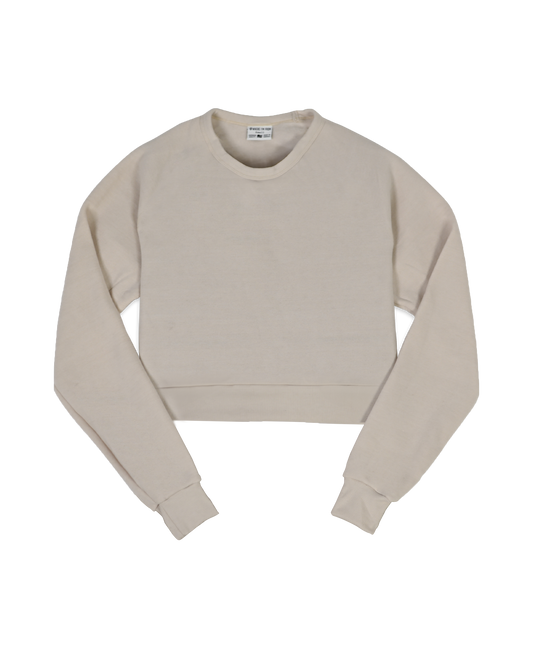 Essentials Cropped Crew Sweatshirt